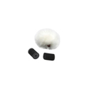 Rycote 065557 Risretto Miniature Windjammer for Lavalier Microphones - White