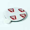 Photo of Rycote 066327 Stickies Advanced - Round Adhesive Pad for Lav Mics - 23mm Round - Bag of 100
