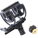 Photo of Rycote 37340 Universal Shotgun Mount for Cameras and Boom Poles - Includes 3/8 Inch Brass Show Adaptor