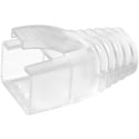 Simply45 S45-B003 Strain Reliefs for Shielded External Ground Pass Through and Standard RJ45 Mod Plugs - 100 Piece Bag