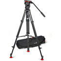 Sachtler 0373A FSB 4 Fluid Head (0307) & Tripod 75/2 MS AL (S2036-0003) & Padded Bag DV 75 S (9108)