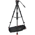 Photo of Sachtler 0773AM System FSB 8 Sideload and 75/2 Aluminum Tripod Legs with Mid-Level Spreader and Bag