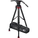 Sachtler 1911-FTMS flowtech 100 MS Carbon Fiber Tripod System with Cine 20 Fluid Head