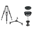 SACH-S2036-0008 PTZ HD Tripod and Dolly System for PTZ With / Without Prompter 0-55 lbs Payload