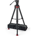 Sachtler S2064S-FTMS System aktiv6 Sideload with Flowtech 75 Tripod/Mid-level Spreader/Carry Handle and Bag