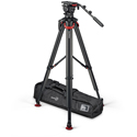 Photo of Sachtler S2074T-FTMS aktiv12T Fluid Head & flowtech 100 Tripod with Mid-Level Spreader