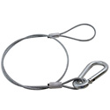 Photo of Fehr Brothers SAFE-1 Galvanized Safety Cable with 5/16 Inch Springhook 30 Inch