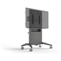 Salamander Designs FPS1/FH/GG Mobile Display Stand - Fixed Height - Graphite