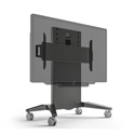 Photo of Salamander Designs FPS1XL/FH/GG X-Large Mobile Display Stand - Fixed Height - Graphite