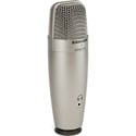 Photo of Samson C01U Pro USB Large Diaphragm Condenser Microphone with Peak LED Headphone Output