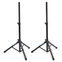 Photo of Samson SP50P Aluminum Speaker Stands with Locking Latch in Carry Bag - Pair