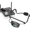 Photo of Samson SW9A9SQE-D AirLine 99m Wireless Fitness Headset System with Qe Fitness Mic (AH9-Qe/AR99m) - D Band