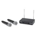 Photo of Samson SWS200HH-D Stage 200 Dual Q6 Dynamic Mic Vocal Wireless Microphone System - Group D