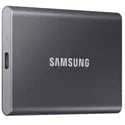 Photo of Samsung T7 2TB Portable USB 3.2 (Gen 2) Type-C Solid State Drive - PCI Express NVMe - 1050 MB/s Max - Titan Gray