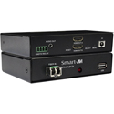 Smart-AVI DFX-XT-2P 2x HDMI USB 2.0 & Audio KVM via Single Mode Dual Fiber Extender to 6.2 Miles - Receiver/Transmitter