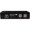 Smart-AVI DFX-XT-2P-RX 2x 4K HDMI USB 2.0 and Audio KVM via Single Mode Dual Fiber Receiver - Up to 6.2 Miles