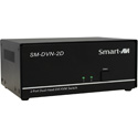Smart AVI SM-DVN-2D Dual Head DVI-I Dual Link KVM Switch with Audio and USB 2.0 Support - 2 Port