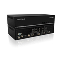 Smart-AVI SM-EDPN-4D Dual Head 4-Port UHD 4k@60 DP KVM Switch with EDID Aux Emulation