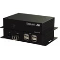 Smart-AVI USB2FX-S USB 2.0  Over Fiber Extender Set with Duplex LC Multimode SFP & Power Supplies - up to 6.2 miles