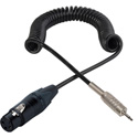 Photo of Sescom ENG Cable 3-Pin XLR Female to 3.5mm TS Mono Male - 6 Foot Coiled