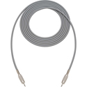 Photo of Sescom SC1.5MM Audio Cable Canare Star-Quad 3.5mm TS Mono Male to 3.5mm TS Mono Male - Grey - 1.5 Foot
