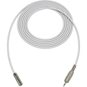 Photo of Sescom SC1.5MMJ Audio Cable Canare Star-Quad 3.5mm TS Mono Male to 3.5mm TS Mono Female - White - 1.5 Foot
