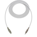 Photo of Sescom SC1.5MRJJ Audio Cable Canare Star-Quad 3.5mm TS Mono Male to RCA Female - White - 1.5 Foot