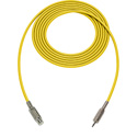 Photo of Sescom SC1.5MRJYW Audio Cable Canare Star-Quad 3.5mm TS Mono Male to RCA Female Yellow - 1.5 Foot