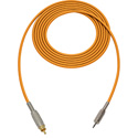 Photo of Sescom SC1.5MROE Audio Cable Canare Star-Quad 3.5mm TS Mono Male to RCA Male Orange - 1.5 Foot
