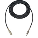 Photo of Sescom SC1.5MZMJZ Audio Cable Canare Star-Quad 3.5mm TRS Balanced Male to 3.5mm TRS Female - Black - 1.5 Foot