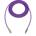 Photo of Sescom SC1.5MZMJZPE Audio Cable Canare Star-Quad 3.5mm TRS Balanced Male to 3.5mm TRS Balanced Female Purple - 1.5 Foot