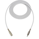 Photo of Sescom SC1.5MZMJZWE Audio Cable Canare Star-Quad 3.5mm TRS Balanced Male to 3.5mm TRS Balanced Female White - 1.5 Foot