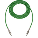 Photo of Sescom SC1.5MZMZGN Audio Cable Canare Star-Quad 3.5mm TRS Balanced Male to 3.5mm TRS Balanced Male Green - 1.5 Foot