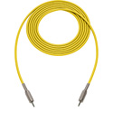 Photo of Sescom SC1.5MZMZYW Audio Cable Canare Star-Quad 3.5mm TRS Balanced Male to 3.5mm TRS Balanced Male Yellow - 1.5 Foot