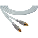Photo of Sescom SC1.5RRWE Audio Cable Canare Star-Quad RCA Male to RCA Male White - 1.5 Foot