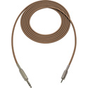 Photo of Sescom SC1.5SZMZBN Audio Cable Canare Star-Quad 1/4 TRS Balanced Male to 3.5mm TRS Balanced Male Brown - 1.5 Foot