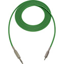 Photo of Sescom SC1.5SZMZGN Audio Cable Canare Star-Quad 1/4 TRS Balanced Male to 3.5mm TRS Balanced Male Green - 1.5 Foot