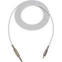 Photo of Sescom SC1.5SZMZWE Audio Cable Canare Star-Quad 1/4 TRS Balanced Male to 3.5mm TRS Balanced Male White - 1.5 Foot