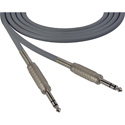 Photo of Sescom SC1.5SZSZGY Audio Cable Canare Star-Quad 1/4 TRS Balanced Male to 1/4 TRS Balanced Male Grey - 1.5 Foot