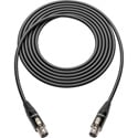 Sescom Audio Cable Canare L-2B2AT 3-Pin Mini XLR Female to 3-Pin Mini XLR Female Black - 1.5 Foot