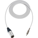 Photo of Sescom SC1.5XMZWE Audio Cable Canare Star-Quad 3-Pin XLR Male to 3.5mm TRS Balanced Male White - 1.5 Foot