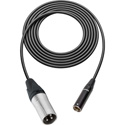 Sescom SC1.5XT3 Audio Cable Canare L-2B2AT 3-Pin XLR Male to 3-Pin Mini XLR Male - 1.5 Foot