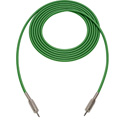 Photo of Sescom SC100MMGN Audio Cable Canare Star-Quad 3.5mm TS Mono Male to 3.5mm TS Mono Male Green - 100 Foot