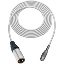 Photo of Sescom SC100XMJZ Audio Cable Canare Star-Quad 3-Pin XLR Male to 3.5mm TRS Balanced Female - White - 100 Foot