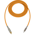 Photo of Sescom SC10MR Audio Cable Canare Star-Quad 3.5mm TS Mono Male to RCA Male - Orange - 10 Foot