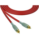 Photo of Sescom SC10RRRD Audio Cable Canare Star-Quad RCA Male to RCA Male Red - 10 Foot