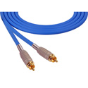Photo of Sescom SC15RR Audio Cable Canare Star-Quad RCA Male to RCA Male Blue - 15 Foot