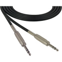 Photo of Sescom SC15SZSZ Audio Cable Canare Star-Quad 1/4 TRS Balanced Male to 1/4 TRS Balanced Male Black - 15 Foot