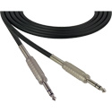 Photo of Sescom Audio Cable Canare Star-Quad 1/4 TRS Balanced Male to 1/4 TRS Balanced Male - Black - 15 Foot