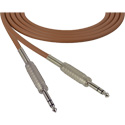 Photo of Sescom SC15SZSZBN Audio Cable Canare Star-Quad 1/4 TRS Balanced Male to 1/4 TRS Balanced Male Brown - 15 Foot